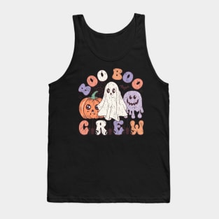 Vintage Halloween , Retro Funny Ghost Tank Top